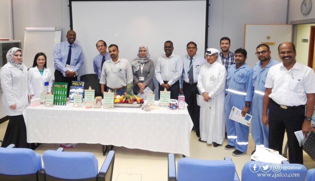 Qafcopr's tweet photo. #QAFCO organized a workshop on the occasion of #World_Food_Day. The day is celebrated by many organisations concerned with food security. https://t.co/m7sPG7vDLP