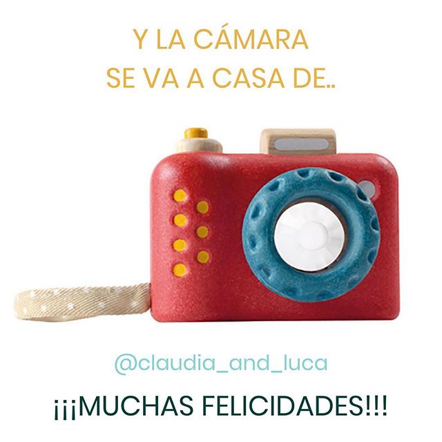 timumamashop's tweet photo. Con algunos días de retraso (mil disculpas, nos han invadido los virus 😱) ya tenemos a la ganadora de la #camara de @plantoys_spain que https://t.co/LaWsktblSZ