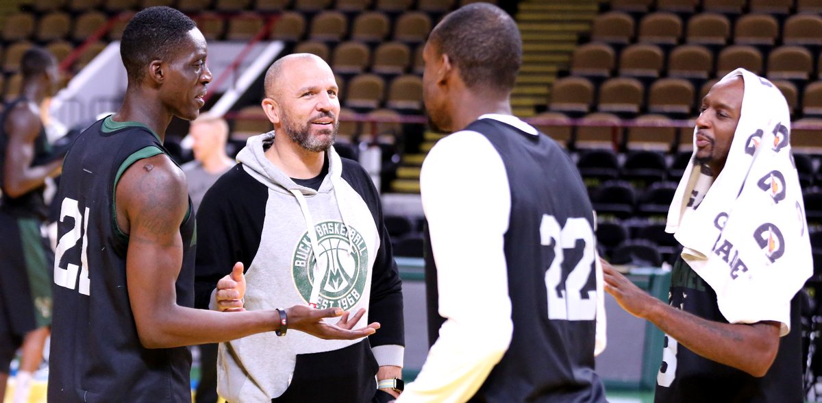 The Bucks practice on the iconic #ReturnToTheMECCA floor ahead of tonight's game » on.nba.com/2lkOinN https://t.co/u6apGTutIo