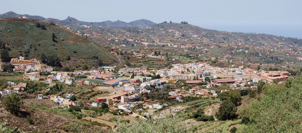 canarylovesyou's tweet photo. Paisajes de Gran Canaria. Vista de Vega de San Mateo https://t.co/cludi8F3aA