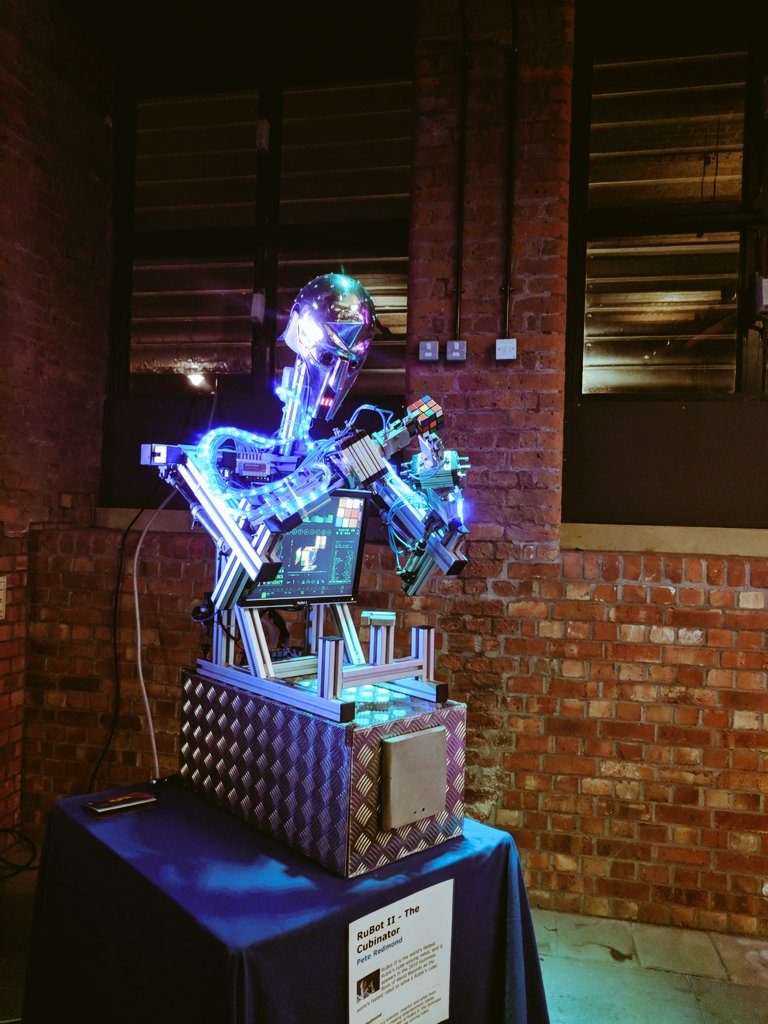 stu_p_smith's tweet photo. @McrSciFest great night at Robots:late yesterday #msf17 #robots https://t.co/n7HLCM399E