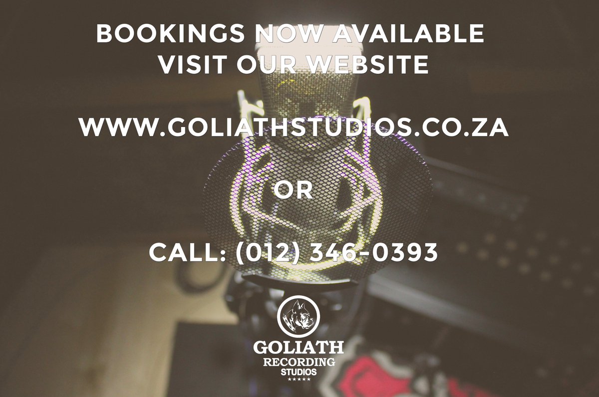 GoliathStudioSA's tweet photo. Besides for the beautiful Jacaranda trees, #Pretoria is also home to the finest #recording facility.
#GoliathStudio https://t.co/YohPuRjuZx