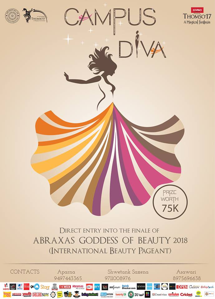 domsiitr's tweet photo. Girls, ever wondered thousands of people #gazing at you & your beauty leaving them #awestruck. Then register for the #CampusDiva pageant https://t.co/JasmxSHIhJ