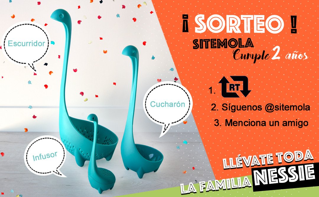 Sitemola's tweet photo. • SORTEO! Cumplimos 2 años • 😍 (Llévate toda la famIlia Nessie) 

🔵HAZ RT
🌎SÍGUENOS EN TWITTER
📝MENCIONA UN AMIGO

(GANADOR 10/11) #sorteo https://t.co/3STkJzuyOV