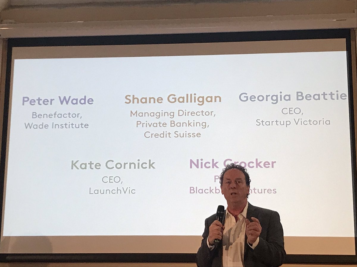_RufusBlack's tweet photo. @DrCol_McL introducing the panel for #wadevents pitch night - terrific to have our great friends and supporters here judging https://t.co/SLu94cvsjj