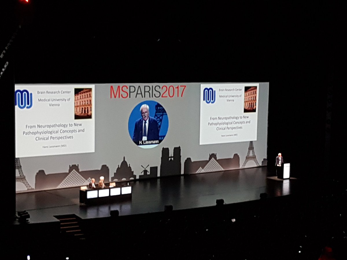 marcocaste84's tweet photo. @ECTRIMS #MSParis Hans Lassman on neuropathological foundation of Multiple Sclerosis!!! https://t.co/5MI1RJ0rz3