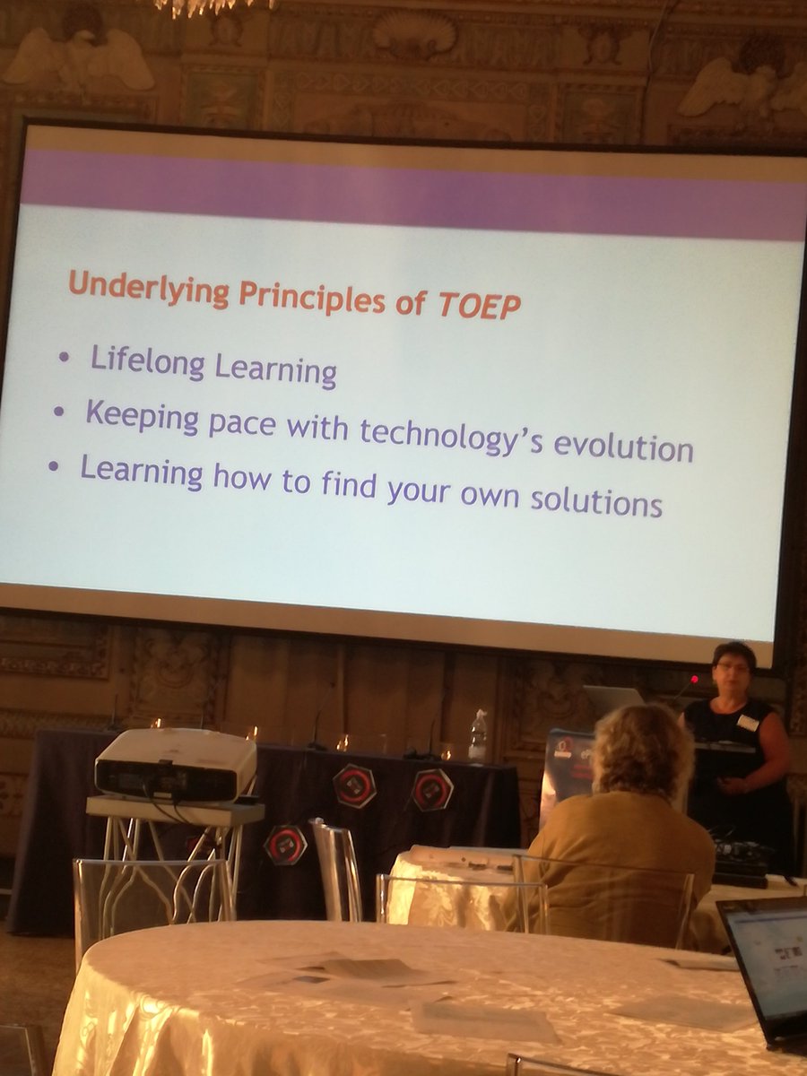 Mirimi's tweet photo. @RobinSullivan at @openepic  #openrecognition https://t.co/OsMxUXpeNZ