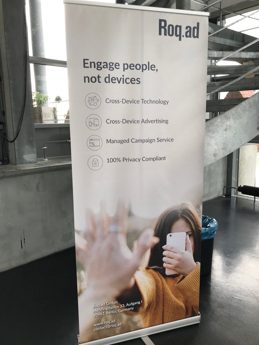 Roqad_official's tweet photo. Meet us today at #Scale17 @carstenfrien will be on stage at 10:20 talking about #hyperlocaladvertising https://t.co/L0MSRZMVRX