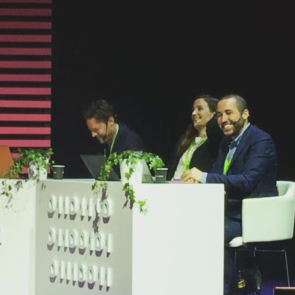Wellstreet's tweet photo. Three aces guiding us through #nes17 today. #ecommerce #aceshigh #ehandel #wellstreet #qliro #eequity https://t.co/HlviyqvZTO https://t.co/F7mdmekbxA
