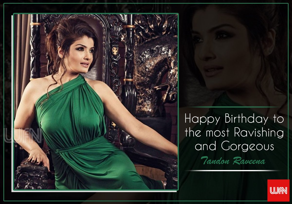 Wish you a very happy birthday Raveena Tandon  