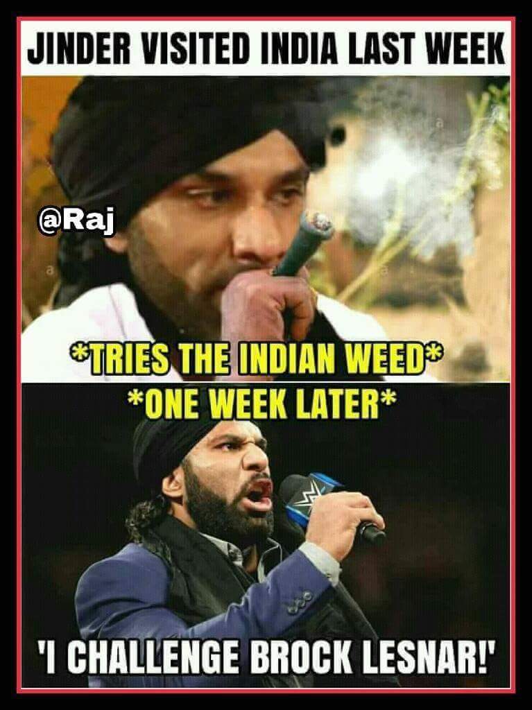 LoveSandhuOO7's tweet photo. Here's The Reason Why @JinderMahal Challenges @BrockLesnar 
@TheTiger6789 @Divya36708017 @rp7376521014 @fabiola_pizana @sethxdean @pona200 https://t.co/h0ZFkE2GRr