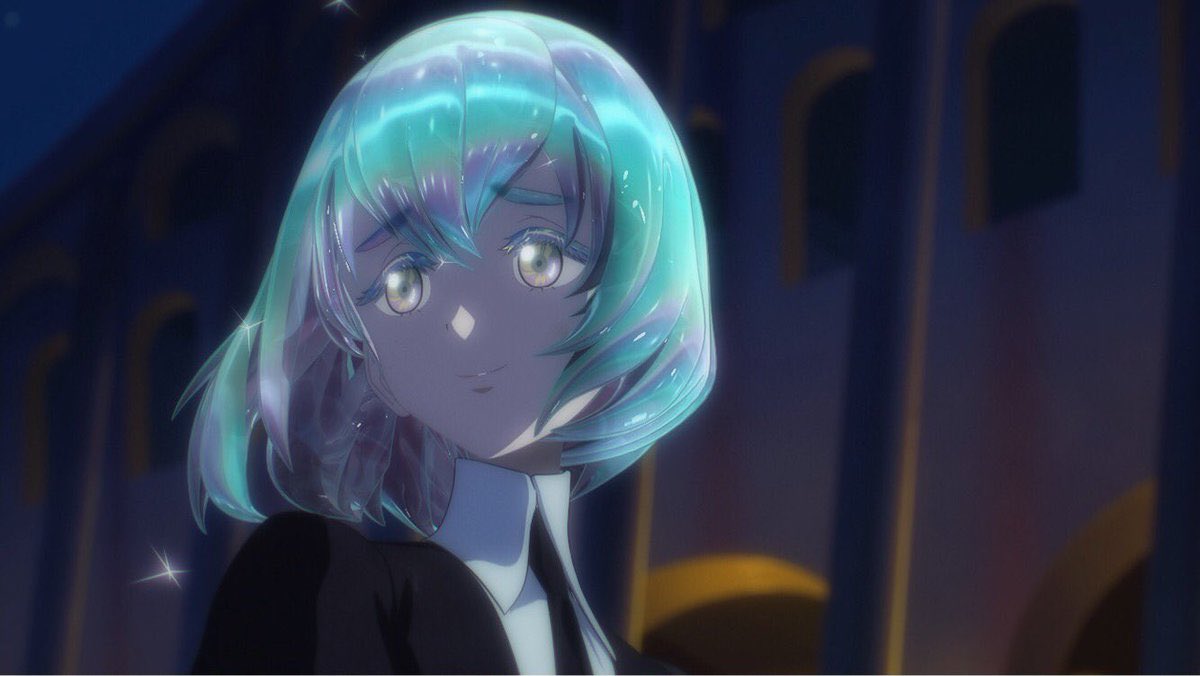 O Xrhsths わたなべ W Sto Twitter 宝石の国 原作が話題になった頃に挑戦したものの断念してたけど アニメ見たらめちゃくちゃ面白かった 原作早く読もう 長い手足に腰が凄い好きw 戦闘シーンやその他でもよく動く フォスの話し方かわいい ダイヤ