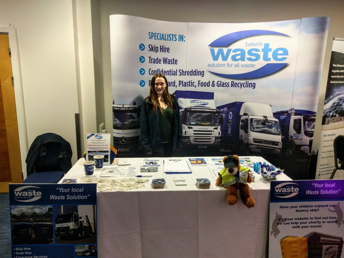 BakersEnviro's tweet photo. We're all set up and ready to go at #LBE2017
Come and speak to us about your specific #Waste or #Recycling needs! #LBF2017 https://t.co/sD0bxg924U