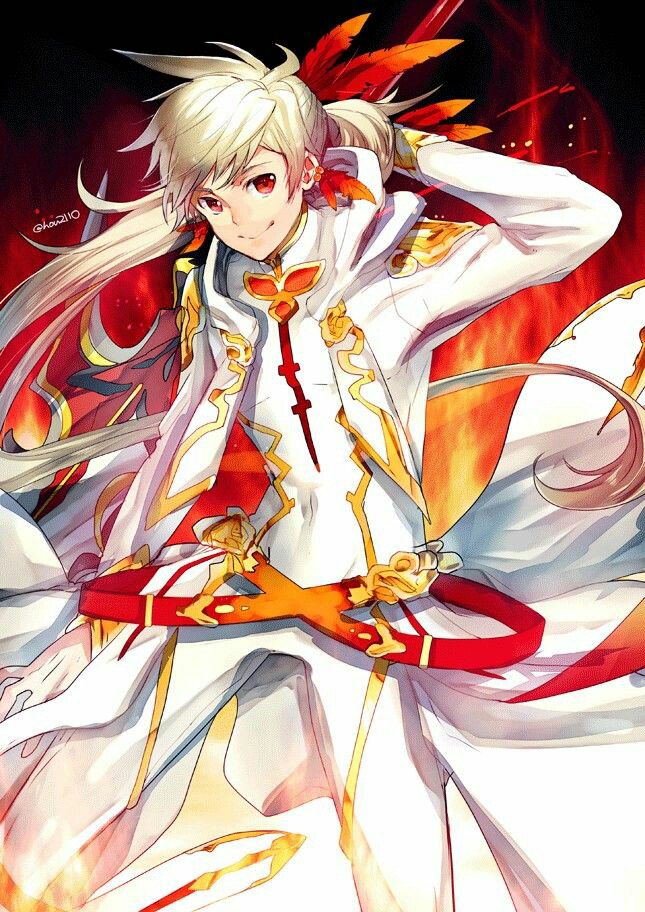 "With a smile, I allow the Flames of Justice to fuel my Cause!"