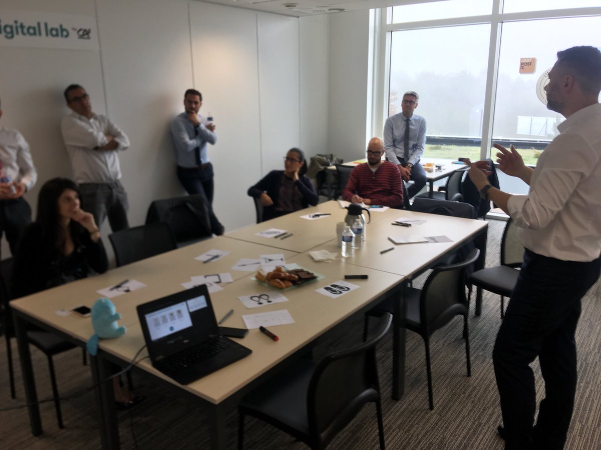 maroone7's tweet photo. Les ateliers #CoDesignPros à la @CA_Normandie ! 3 équipes #Sinstaller #SeProteger #SeDevelopper
@CAStore_byCA @EurogroupFR & digitallab https://t.co/8hSrLfeyA7