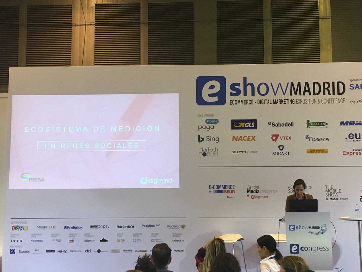 ONSocial_ES's tweet photo. Ecosistema de medición en redes sociales @eshowesp #DigimindTalks #eshowMad17 https://t.co/6LZZN6TrbY
