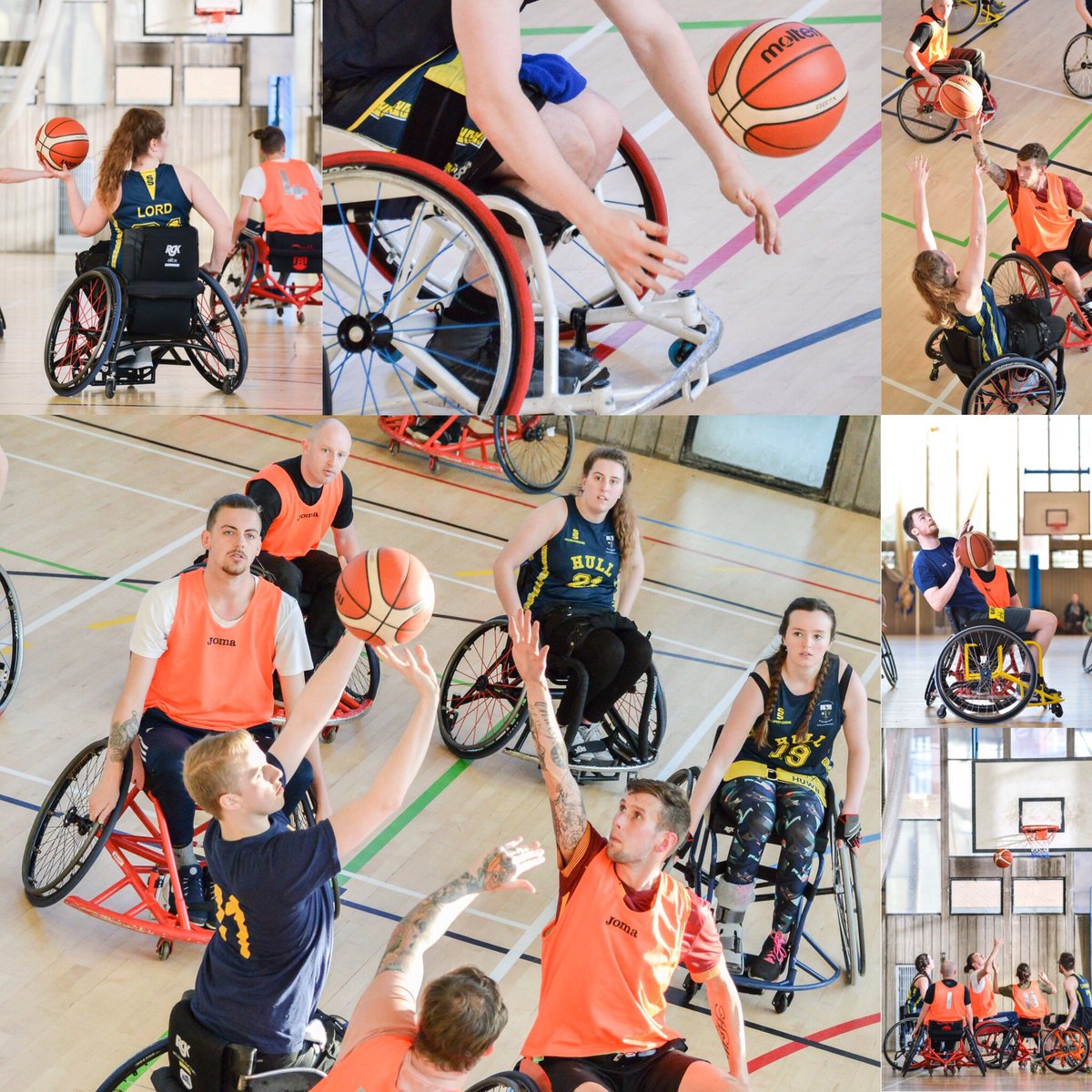 😀Awesome to watch the match between <a href="/hulluniwbc/">UoH Wheelchair BBall</a> &amp; Bradford Disability Sports this week!👍#WheelchairBasketball #InspiredInHull 🏀