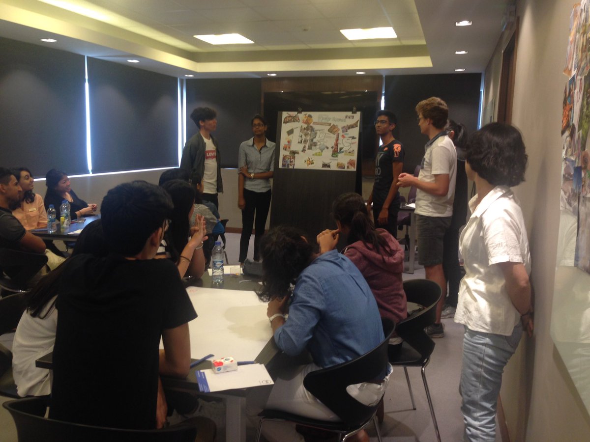 JosephRosevear's tweet photo. Next year's prefects building shared understanding of the school during retreat. Great young leaders in the room! Future in hand. #LBIS https://t.co/U5qZorYnFr