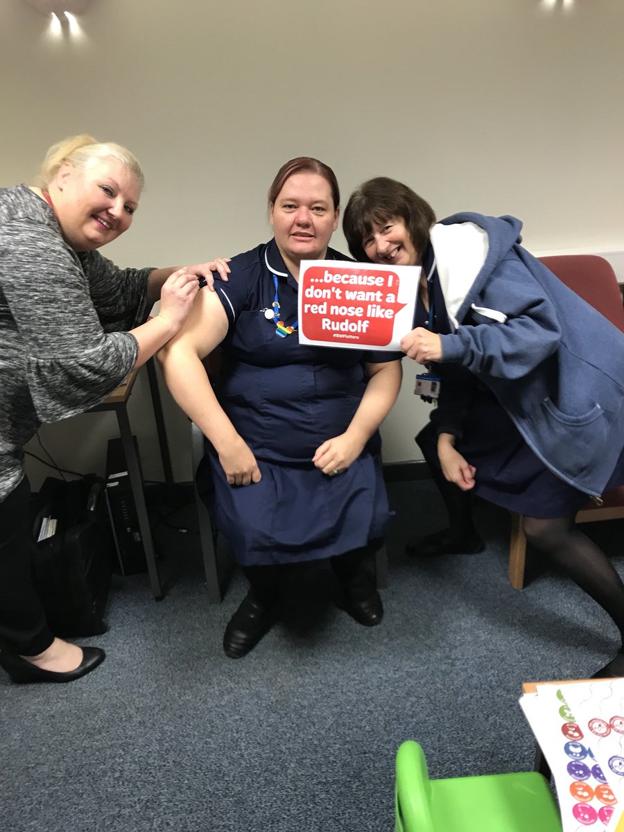 WiganCCNT's tweet photo. @BridgewaterCcnt @Bridgewater_NHS @ColinScales1 @adam_britton #BWFluHero @Swirlygirly30 https://t.co/GkdsPTN1Tf