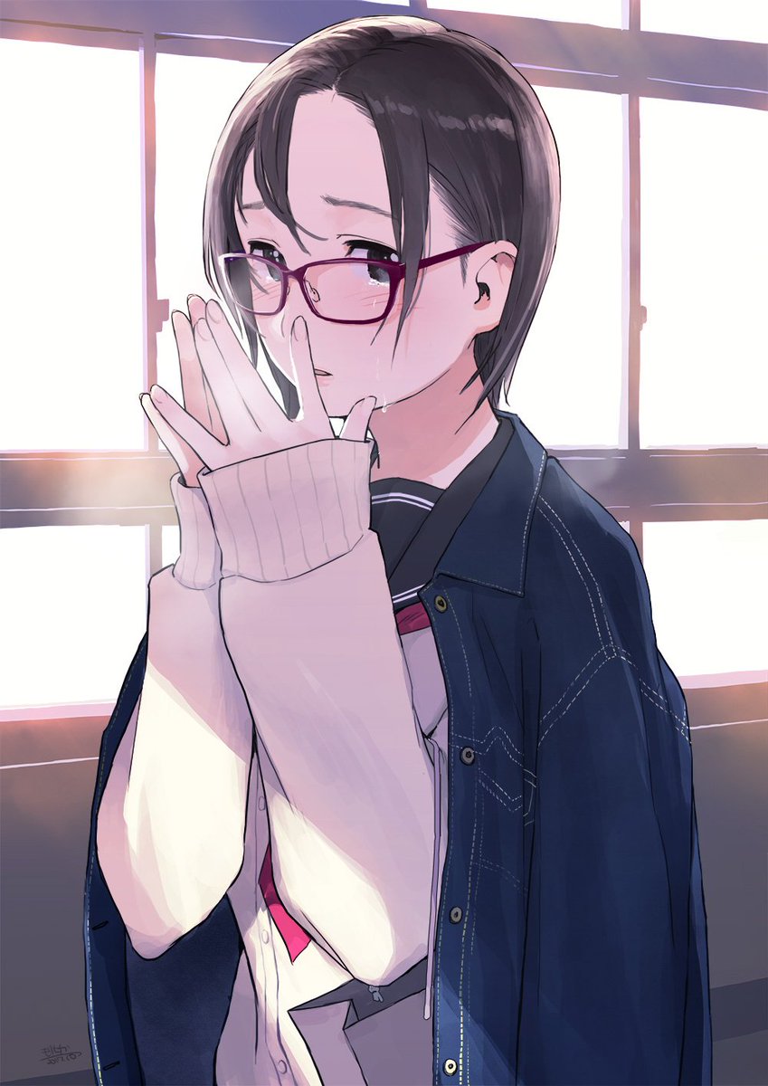 「吐息と涙? 」|もりちかのイラスト