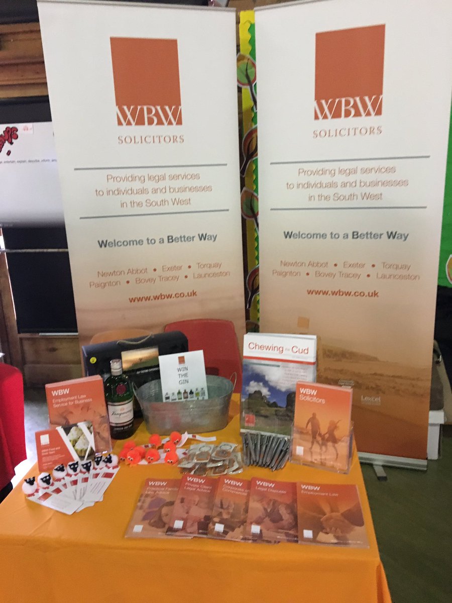 WBWSolicitors's tweet photo. Good morning from the @devongreenexpo at @StoverSchool - come and say hello! #devonbiz https://t.co/0Lg22ArmAF