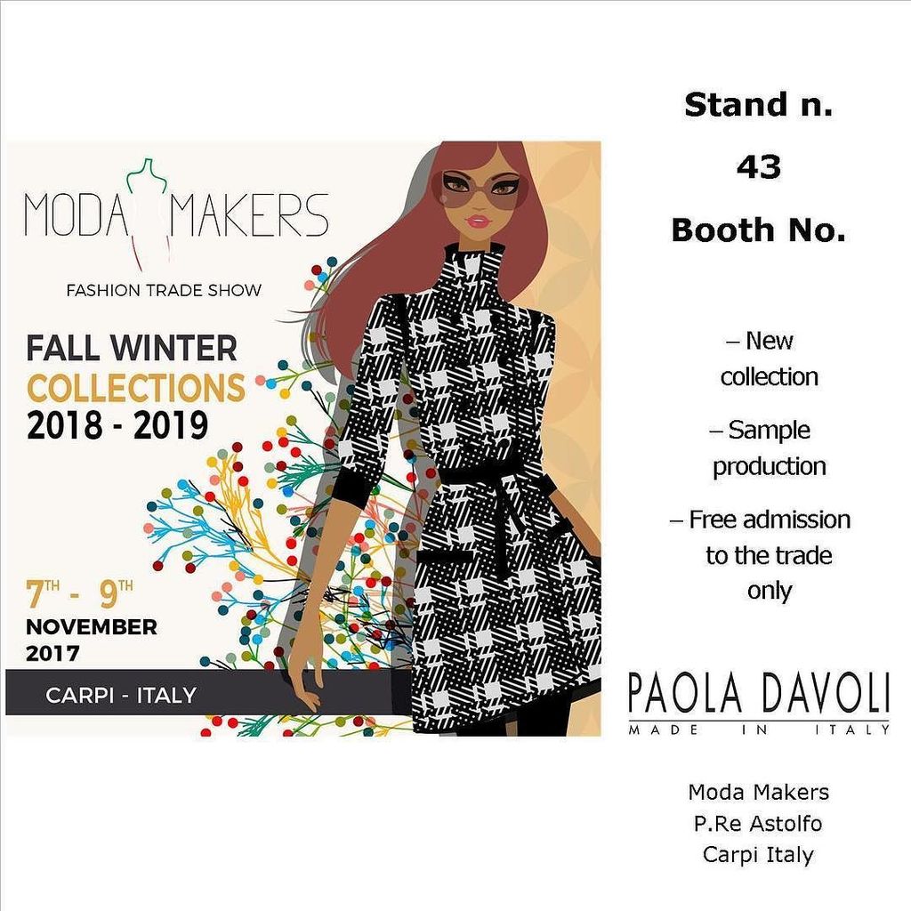paoladavoli's tweet photo. #modamakers #tradeshow #tradeshows #paoladavoli #PAOLADAVOLIFASHION #womensfashion #wholesaleclothes #wholesalefas… https://t.co/xbyPwYBE7K https://t.co/TWJ3j0M3Eg