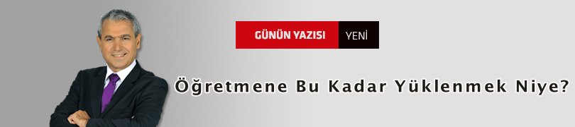 Öğretmene Bu Kadar Yüklenmek Niye?
egitimajansi.com/haber/ogretmen…