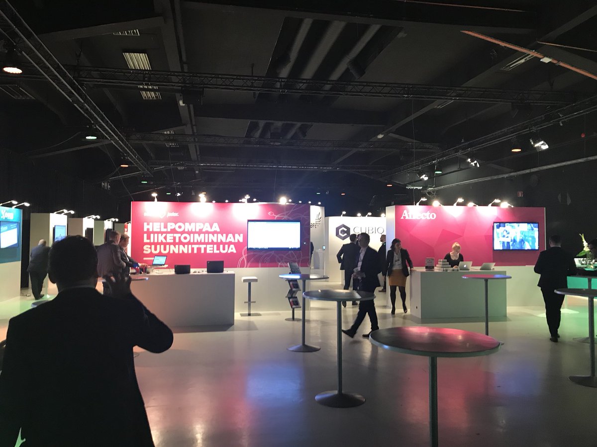 Great to see many <a href="/qlik_fi/">Qlik Finland</a> partners here at #vizyourworld. <a href="/Sievo/">Sievo</a> analytics team is here in full force:)