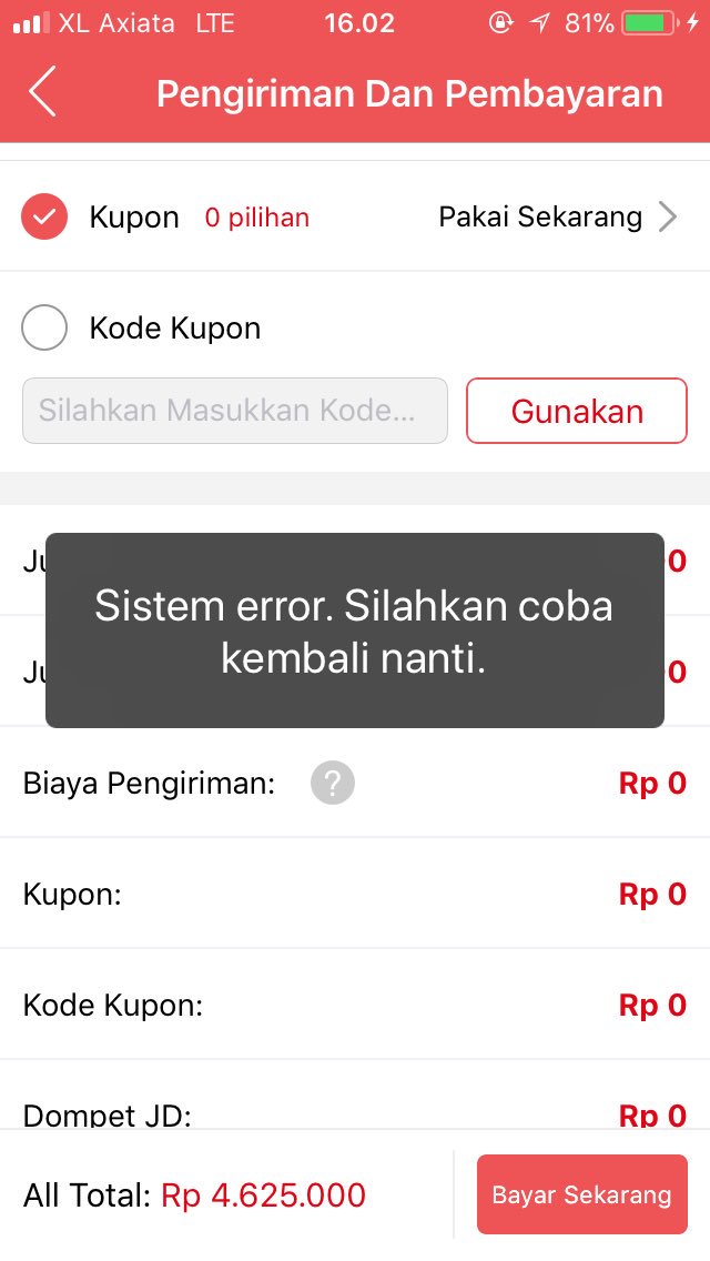 mdonovanm's tweet photo. @JDid ini knp ya kok eror?? https://t.co/ZuCEcogBJD