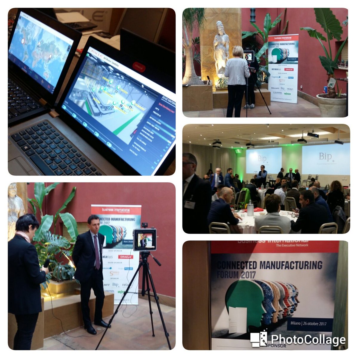 <a href="/OracleItalia/">Oracle Italia</a> al #cmforum <a href="/BIweb/">Business Int</a> parliamo di #industry 4.0 e #smart #scm <a href="/SergioGimelli/">sergio gimelli</a>