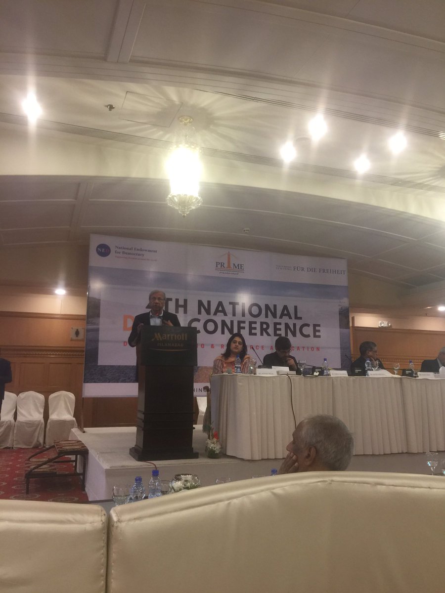 dabbiya's tweet photo. "It's time to make #NFC dynamic." Dr. Kaiser Bengali #NDC4 #DebtConference @FNF_Pakistan https://t.co/LwfHItSWXa