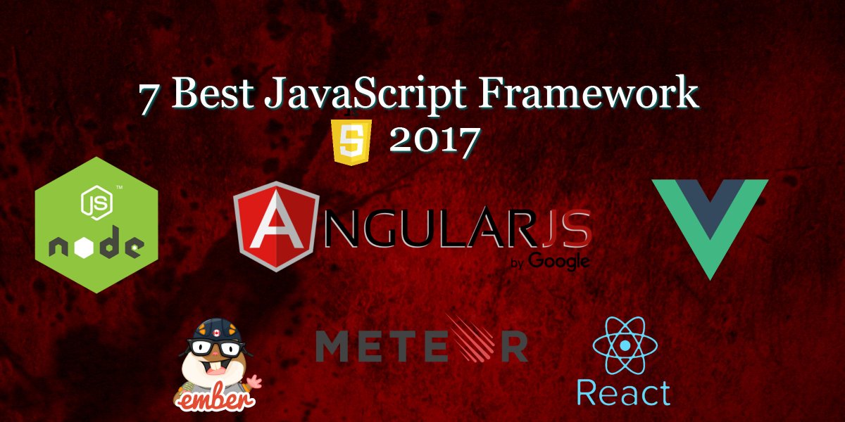 Ashishbishtvevo's tweet photo. 7 Best #Javascript #Framework to Learn in 2017 https://t.co/HnTQOVF6HO - #webdev #webdevelopment #Angular2 #Nodejs #MeteorJS #vuejs #reactjs https://t.co/TjllReQnWm