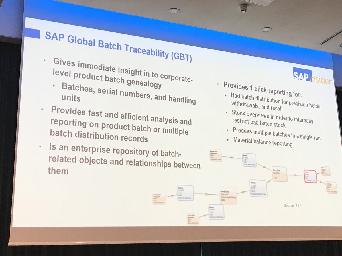 JuliaLanglouis's tweet image. Immediate insight into batch genealogy with #SAPGBT #SCm2017