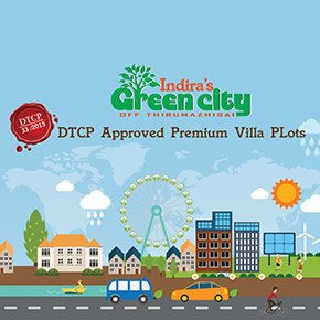 ProjectsIndira's tweet photo. Indira’s Green City is sprawling across 7.37 acres with lavishly developed premium 95 DTCP approved Villa Plots in the town of Thirumazhisai https://t.co/1HAc9bV1hE