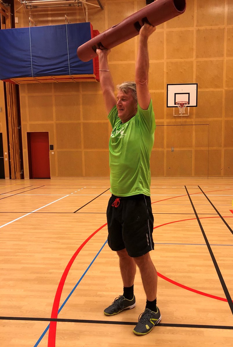 Får upp pulsen på ett pass lett av elever på Väsby nya gymnasium. Ett fint initiativ för ett #friskareväsby