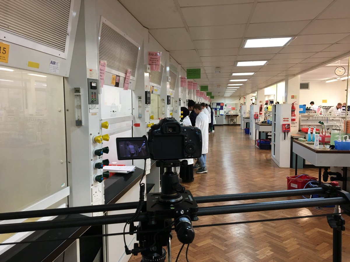 bburn436's tweet photo. Having great fun today filming a new promo video for @Leicesterchem with @BrightVideo #discoverleicester #UCAS https://t.co/TAjIfhebJI