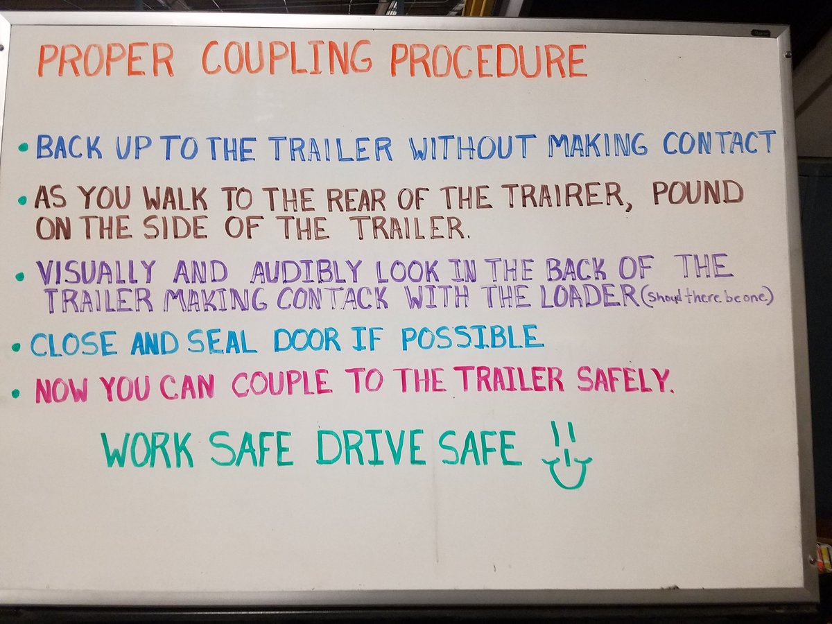 San Fernando (@sfecafeedersfty) on Twitter photo <a href="/SfecaFeederSfty/">San Fernando</a> we want to remind our drivers of the coupling procedure. Visually and audibly check the back of the trailer before coupling <a href="/SfecaFeederSfty/">San Fernando</a> we want to remind our drivers of the coupling procedure. Visually and audibly check the back of the trailer before coupling