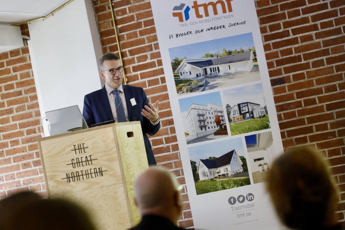 Traomobel's tweet image. Sverige ska vara bäst i världen på att använda digitaliseringens möjligheter - @andershektor på @Naringsdep #traomobel #digitalisering