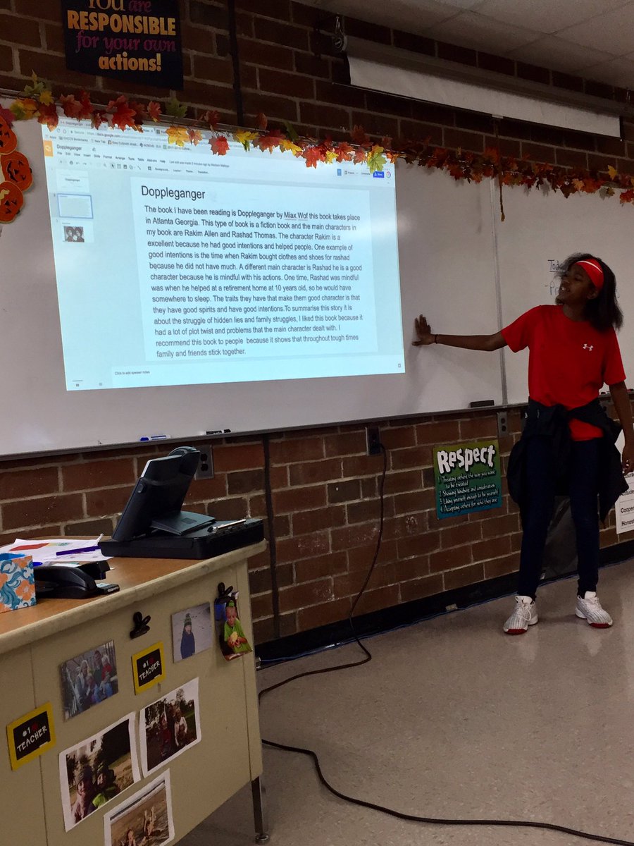 culbrethtigers's tweet photo. ELA presenting our amazing book projects @CulbrethCougars #CougarPride https://t.co/XPDXDXINzl
