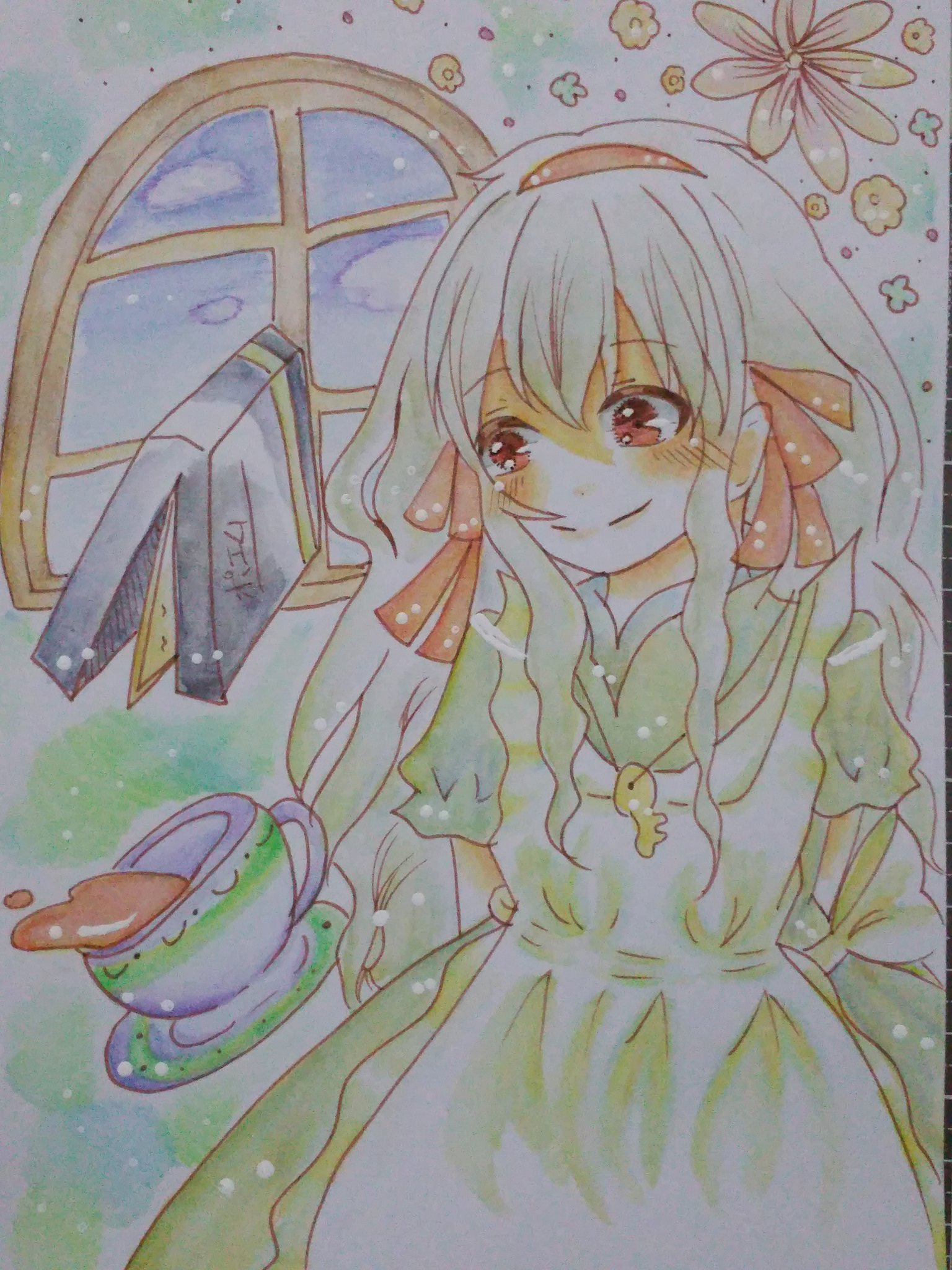 消します Twitterissa 完成したよぉぉぉ マリーちゃん イラスト 描いてみた 完成 カゲプロ マリー 絵描きさんと繋がりたい 漫画家志望さんと繋がりたい 水彩色鉛筆 T Co Did0tjugmj Twitter