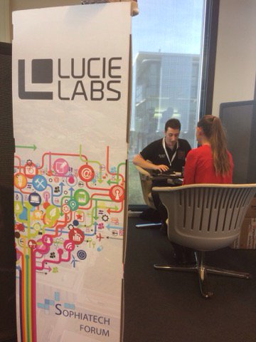 LucieLabs's tweet image. Come and meet us at @sophiatechforum today on @CampuSophiaTech !  #Sophiatechforum #Internship