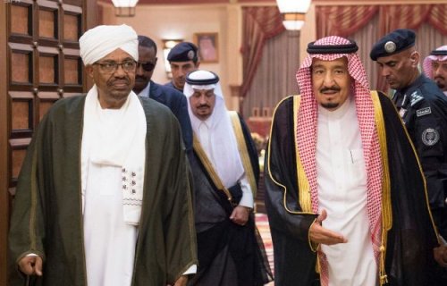 Saudi Arabia King Salman vows to help #Sudan get off US terrorist list. The king helped lift sanctions &amp; may explain Sudan's alliance shift.