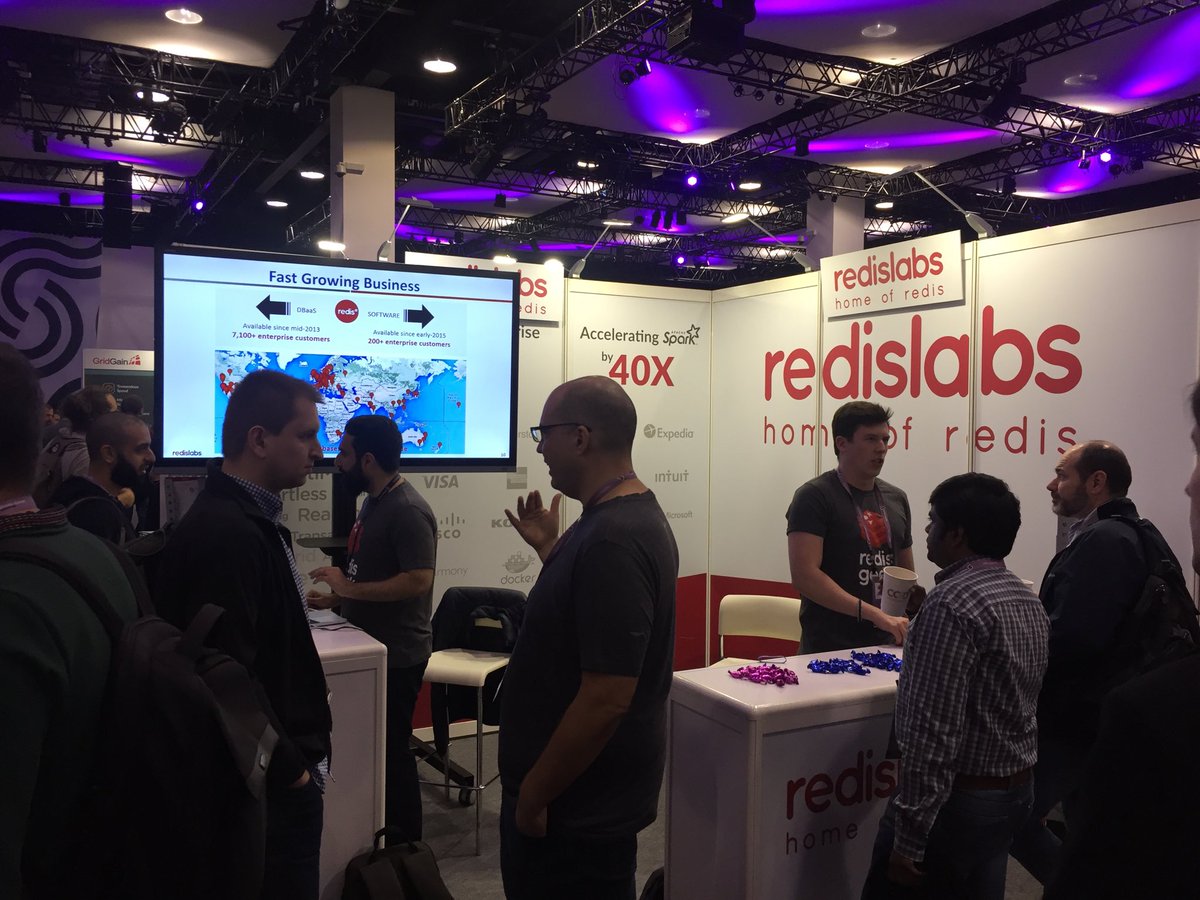 DCMaitland's tweet photo. #SparkSummit #Redis @redislabs Day 2 kicks off https://t.co/ZWty11Ok4G