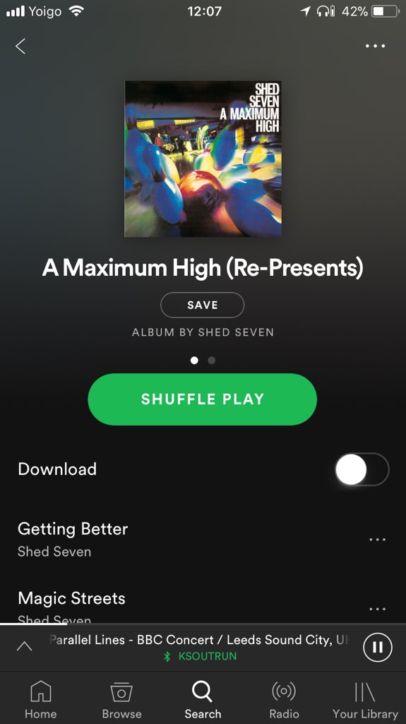 Nichos's tweet image. in the sun listening to this in Marbs,what an album! Looking forward to Norwich gig @shedseven @AlanShed @Ricktw1tter