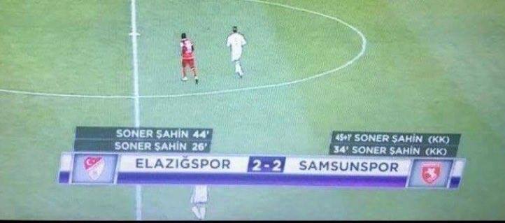 ODDSbible's tweet photo. Think Soner Sahin had a tenner on the 2-2 draw? 🤔 https://t.co/LiAsSPJxbX