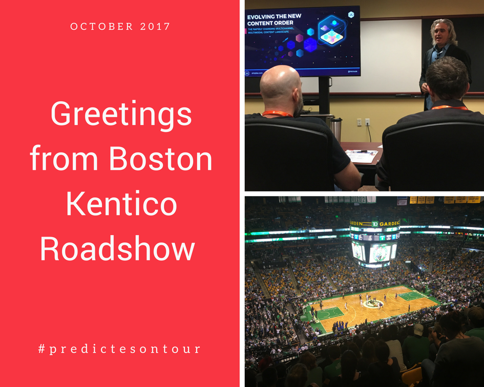 predictes's tweet photo. Team from Predictes on the Kentico Roadshow Boston #kentico #kenticoroadshow #boston @kentico @kenticoroadshow @boston https://t.co/Xv6G4rnG4l