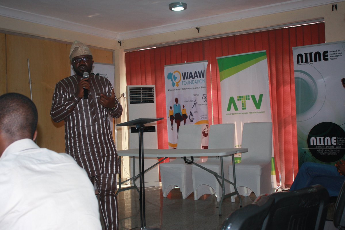 ATVFZ's tweet photo. Final day
#enspireignition Week
Welcome Address by @BankoleToba 
@atvfoundation @Omojuwa https://t.co/lfRnE0V4mA