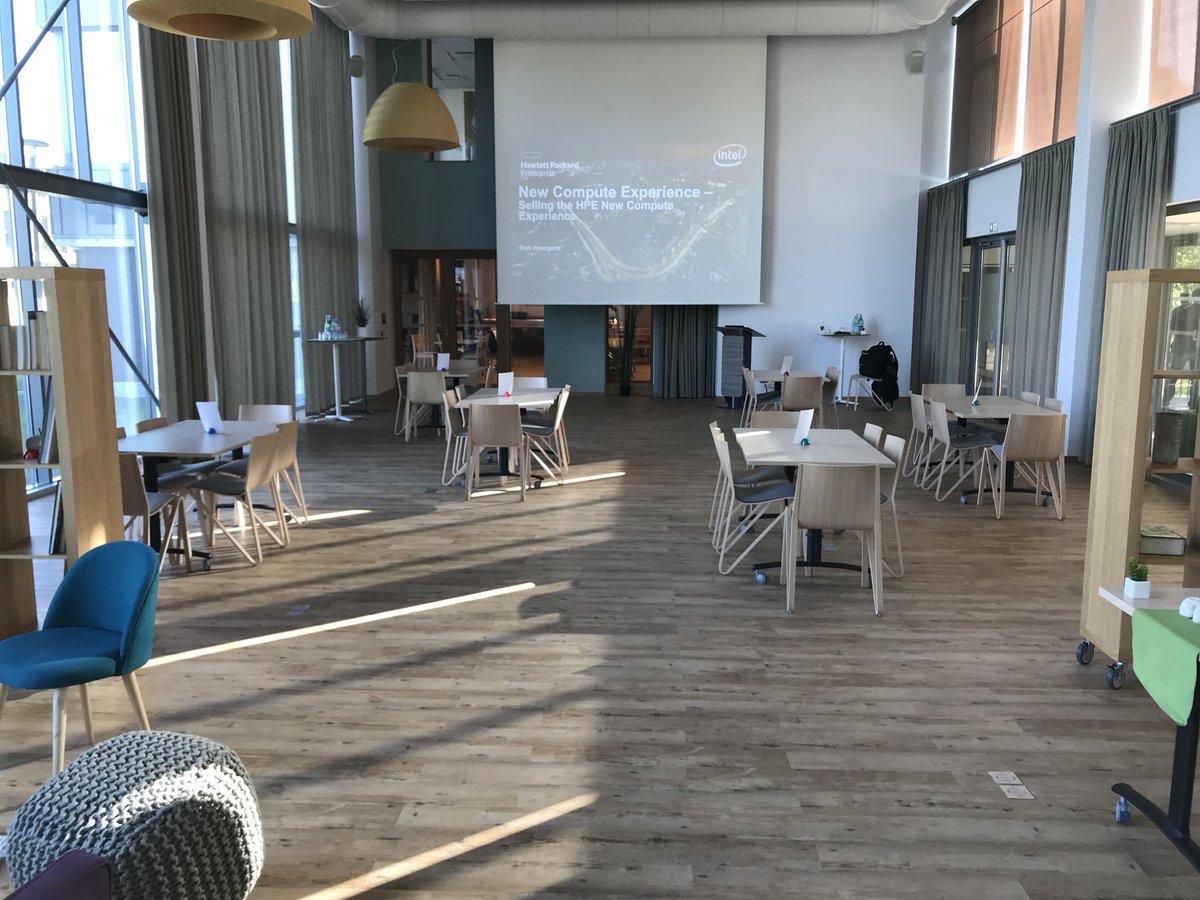 BartHeungens's tweet photo. All ready in Nantes for the next #NewComputeExperience session #Gen10 #HPE #France @AnttiHemminki https://t.co/nKlOCPQwJ5