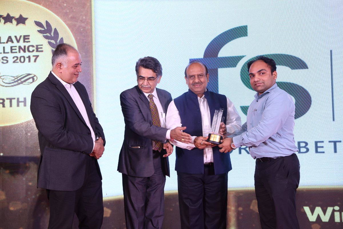 fs_realty's tweet photo. It's a proud moment for the #FSRealty team as we won the Emerging Developer of the year award by @RealtyPlusAward (North) 2017. https://t.co/l2jq0dAAbR