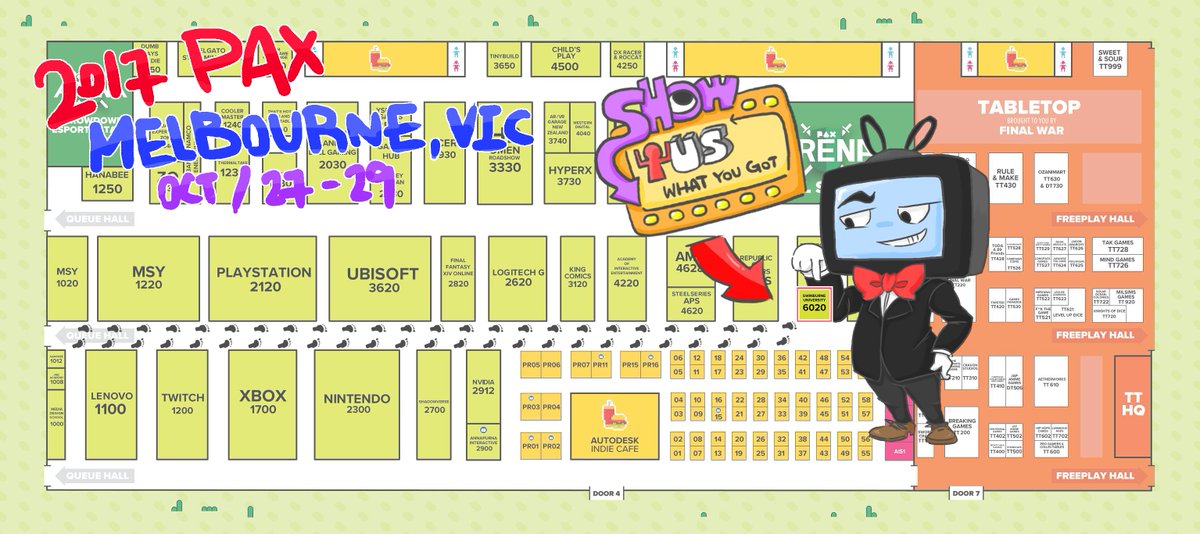 NexTVGame's tweet photo. Come on down and show us what you've got at #PAXAus this weekend! #MIGW17 https://t.co/DEIsqh4Z2q